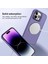 iPhone15 Pro Max Pc+Tpu Magsafe Lens Film Kickstand Matte Cover-Dark Purple (Yurt Dışından) 2