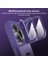 iPhone15 Pro Max Pc+Tpu Magsafe Lens Film Kickstand Matte Cover-Dark Purple (Yurt Dışından) 4