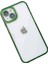 iPhone15 Plus Artı Işıltılı Toz Cep Telefonu Kılıfı Pc+Tpu+Cam Cep Telefonu Kabuk-Yeşili Kapsayan (Yurt Dışından) 1