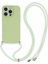 iPhone15 Pro Case Candy Renk Kalu Telefon Kapağı Long Lanyard-Matcha Green (Yurt Dışından) 1