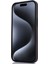 iPhone15 Pro Max Cep Telefon Kılıfı Logo Penceresi Ön Kara Çizelge Pu Deri+Tpu Cover-Dark Mor (Yurt Dışından) 5