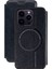 iPhone15 Pro Max Pu+Tpu Mat Telefon Kılıfı Anti-Fall Cüzdan Anti Cüzdan Telefon Kapağı Magsafe-Black ile Uyumlu (Yurt Dışından) 1