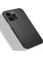 iPhone15 Pro Max Litchi Doku Koruyucu Kılıf Pu Deri Kaplamalı Tpu Akıllı Telefon Kapak Black (Yurt Dışından) 3