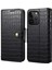 iPhone15 Pro Max Deri Kılıf Timsah Doku Telefon Cüzdan Kapak Black (Yurt Dışından) 1