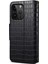 iPhone15 Pro Max Deri Kılıf Timsah Doku Telefon Cüzdan Kapak Black (Yurt Dışından) 4