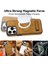 iPhone15 Pro Cep Telefonu Kılıfı Pu Deri Kaplamalı Tpu+Pc Kickstand Cover Magsafe-I-I-I-Ilıght Morl ile Uyumlu (Yurt Dışından) 2