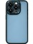 Tpu+Pc Kılıfı iPhone15 Pro Shockproof Case Anti-Sracratch Hassas Kesme Telefon Kapağı Black (Yurt Dışından) 1