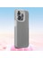 iPhone15 Pro Mikrofiber Astar Sıvı Silikon+Pc Arka Kapak Grey Için Telefon Kılıfı (Yurt Dışından) 5
