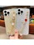 iPhone15 Pro Case Glitter Epoksi Telefon Kabuğu Için Şok Geçirmez Tpu Kılıfı Bilezik Strap-Silver ile (Yurt Dışından) 5