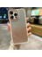 iPhone15 Pro Gradyan Için Glitter Parlak Kapak 2'si 1 Arada Hibrit Sert Akrilik Yumuşak Tpu Koruyucu Telefon Vaka-Pembe (Yurt Dışından) 1