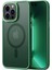iPhone15 Tpu+Pc Için Yarı Saydam Mat Kapak, Magsafe-Green ile Uyumlu Koruyucu Manyetik Telefon Kasası (Yurt Dışından) 1