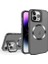 iPhone15 Pro Magsafe Lens Film Kickstand Pc+Tpu Mat Telefon Kapak Black ile Uyumlu Magneticy Case Için (Yurt Dışından) 1
