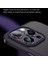 iPhone15 Pro Tpu+Temperli Cam Telefon Kapağı Metal Çerçeve Elektrofüze Anti-Çizelge Koruması Vaka-Pembe (Yurt Dışından) 3