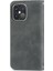 iPhone15 Pro Max Retro Pu Deri Kart Tutucu Telefon Kılıfı Cilt Touch Flip Stand Kapak-Grey (Yurt Dışından) 4