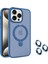 iPhone15 Pro Max Kickstand Case Cam Lens Koruyucu Telefon Kapağı Magsafe-Sapphire ile Uyumlu (Yurt Dışından) 1