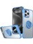 iPhone15 Pro Frameless Telefon Kılıfı Yüzüğü Kickstand Tpu+Akrilik Arka Kapak Baby Blue (Yurt Dışından) 1