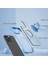 iPhone15 Pro Frameless Telefon Kılıfı Yüzüğü Kickstand Tpu+Akrilik Arka Kapak Baby Blue (Yurt Dışından) 5