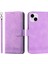 iPhone15 Plus Için Deri Cüzdan Telefon Kapağı Plus Hatlar Baskılı Stand Kılıf Etkinliği (Yurt Dışından) 1