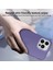 iPhone15 Yoldam Mat Pc+Tpu Telefon Kılıfı Alüminyum Alaşım Lens Çerçeve Şok Geçirmez Kapak Black (Yurt Dışından) 5