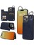 Kickstand-Sapphire ile iPhone15 Pro Max Case Pu+Tpu Telefon Kapağı Için Koruyucu Kılıf (Yurt Dışından) 1