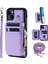 Rfıd Engelleme Pu+Tpu Telefon Kapağı iPhone15 Plus Kickstand Fermuar Cüzdan (Yurt Dışından) 1