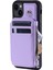 Rfıd Engelleme Pu+Tpu Telefon Kapağı iPhone15 Plus Kickstand Fermuar Cüzdan (Yurt Dışından) 3