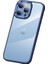 iPhone15 Pro Slim Pc+Tpu Telefon Kabuğu Metal Lens Çerçeve-Dark Mavisi (Yurt Dışından) 1