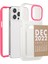 iPhone15 Pro Clear Card Yuvası Kılıfı Tpu+Pc Koruyucu Telefon Kapak Morası (Yurt Dışından) 3