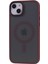 iPhone15 Plus Için Cilt Dokunuşu Mat Telefon Kapağı Artı Anti-Damla Tpu+Akrilik Telefon Kasası Magsafe-Red ile Uyumlu (Yurt Dışından) 3