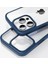 iPhone15 Pro Case Tpu+Pc Kırpma Dayanıklı Şeffaf Panel Telefon Geri Kapak Black (Yurt Dışından) 2