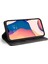 iPhone15 Pro Max Tuş Duygu Telefon Kılıfı Rfıd Blowantıng Pu Deri Stand Cüzdan Kapak Black (Yurt Dışından) 2