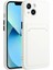 iPhone15 Tpu Koruyucu Telefon Kartına Kahraman Geri Kapak Kart Tutucu-White ile (Yurt Dışından) 5