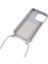 iPhone15 Pro Sıvı Silikon Kart Yuvası Için Strap-Grey ile Anti Scratch Koruma Telefon Kılıfı (Yurt Dışından) 3