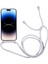 iPhone15 Pro Sıvı Silikon Kart Yuvası Için Strap-Grey ile Anti Scratch Koruma Telefon Kılıfı (Yurt Dışından) 5