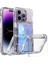 iPhone15 Plus Şeffaf Telefon Kapağı Toz Geçirmez Pc+Kickstand Card Tutucu-Tövbe ile Tpu Telefon Kılıfı (Yurt Dışından) 1
