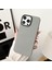 iPhone15 Plus Case Cilt Touch Pc Metal Lens Çerçevesi Mat Telefon Kapağı Uzay Gri (Yurt Dışından) 1