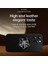 iPhone15 Pro Magnicy Cover Microfiber Deri+Tpu Koruma Telefon Kılıfı Kara (Yurt Dışından) 3