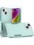 iPhone15 Çift Katmanlı Koruma Pc+Tpu Kapak Düşüş Önleyici Telefon Vaka Yeşili (Yurt Dışından) 1