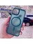 iPhone15 Pro Case Cilt-Touch Tpu+Pc Telefon Kapağı Magsafe-Green ile Uyumlu (Yurt Dışından) 1