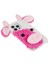 iPhone15 Pro Furry Peluş Kılıf Süt Inek Kulak Tarzı Tpu Yumuşak Telefon Kabuk Rose (Yurt Dışından) 2