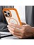 iPhone15 Pro 15 Magnetic Lens Çerçevesi Mat Telefon Kapak Tespit Edici Siyah (Yurt Dışından) 4