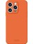Jk Qin Serisi Cilt Touch Mat Telefon Kılıfı iPhone15 Pro Max Acrylıc+Tpu Şok Geçirmez Kapak-Orange (Yurt Dışından) 1