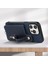 iPhone15 Pro Case Pu Deri+Tpu Telefon Kapak Kartı Tutucu Anti-Drop Kabuk Mavisi Için Stil 03 (Yurt Dışından) 2