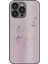 iPhone15 Pro Case Anti-Cratch Electrolated Kedi Balık Temsilli Cam+Tpu Telefon Kapak Pembe (Yurt Dışından) 1