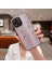 iPhone15 Pro Case Anti-Cratch Electrolated Kedi Balık Temsilli Cam+Tpu Telefon Kapak Pembe (Yurt Dışından) 3