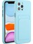 iPhone15 Pro Max Anti-Cratch Tpu Tpu Kılıf Damla Geçirmez Kart Tutucu Kapak Sky Blue (Yurt Dışından) 5