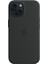 iPhone15 Plus Kasa Için Magsafe Yumuşak Silikon Telefon Koruyucu Kabuk Black ile Uyumlu (Yurt Dışından) 1