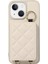 iPhone15 Plus Kılıf Kartı Yuvası Pu+Tpu Telefon Kapak-White Için Koruyucu Kılıf (Yurt Dışından) 2