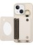 iPhone15 Plus Kılıf Kartı Yuvası Pu+Tpu Telefon Kapak-White Için Koruyucu Kılıf (Yurt Dışından) 3