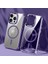 iPhone15 Pro Magnetic Case Pc+Tpu Net Telefon Kapağı Magsafe-Purple ile Uyumlu (Yurt Dışından) 5